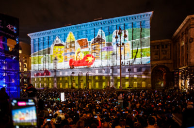 Amazing AR for grand light show Amazing AR for grand light show