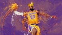 Lebron James scores a point with the help of augmented reality Lebron James scores a point with the help of augmented reality