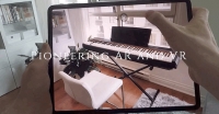 Using AR technology to bring a virtual pianist to life with a real piano. Using AR technology to bring a virtual pianist to life with a real piano.